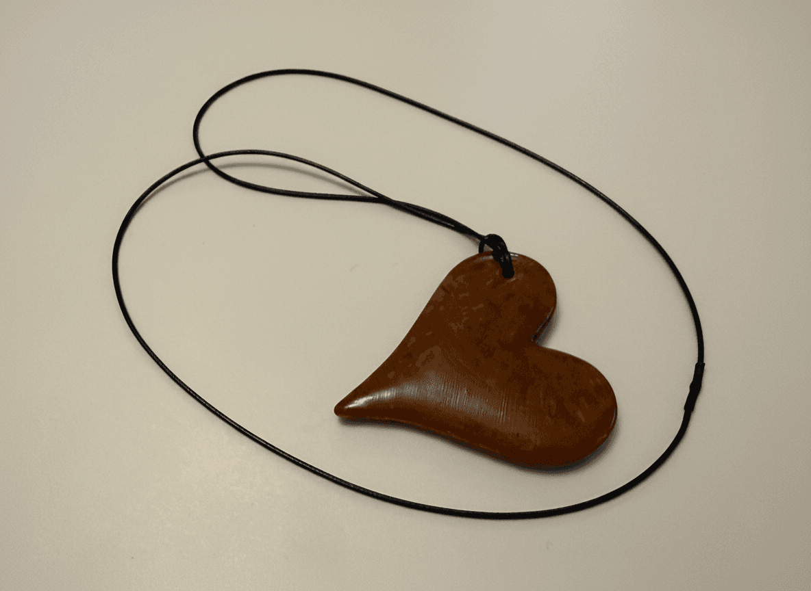 Pandantiv Inimă Stilizată