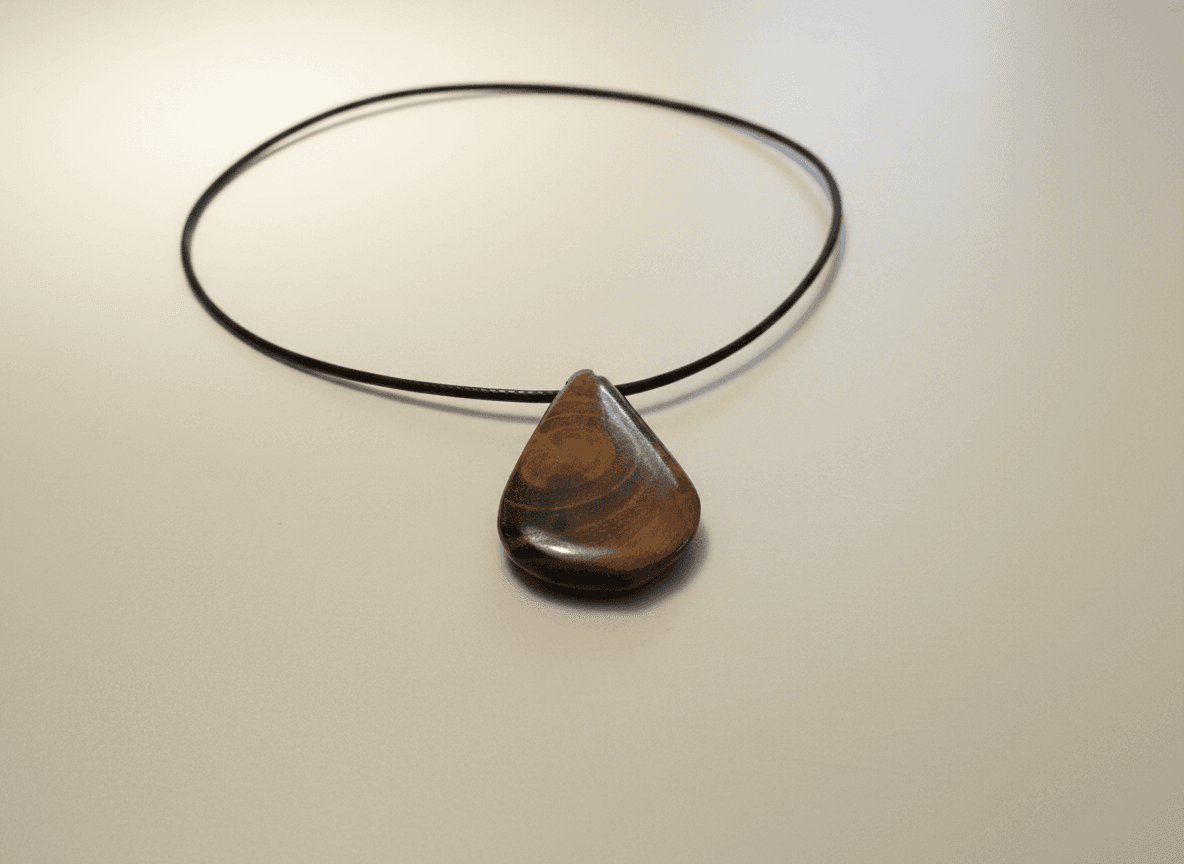 Pandantiv Lacrimă cu Inel Creștere B